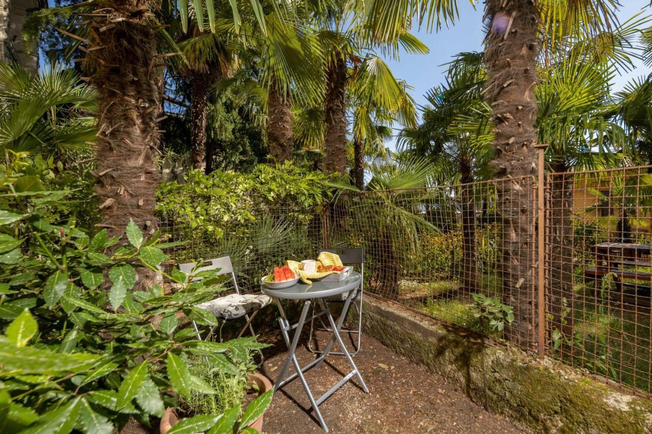 Naval Studio With Garden Rijeka Dış mekan fotoğraf