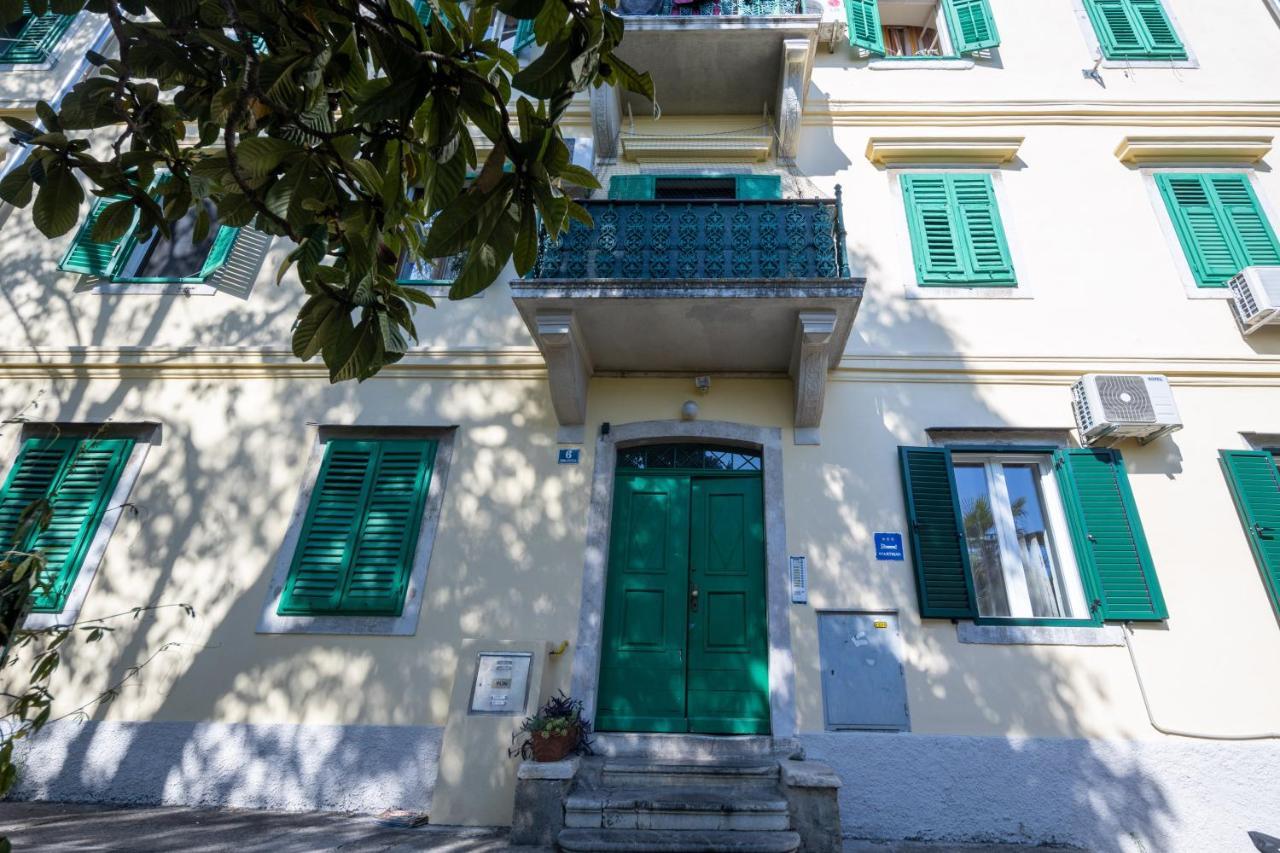 Naval Studio With Garden Rijeka Dış mekan fotoğraf