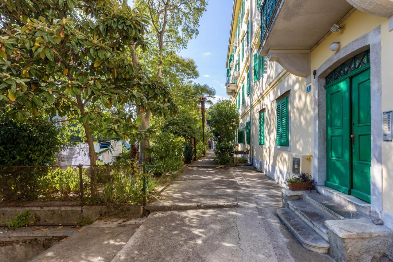 Naval Studio With Garden Rijeka Dış mekan fotoğraf