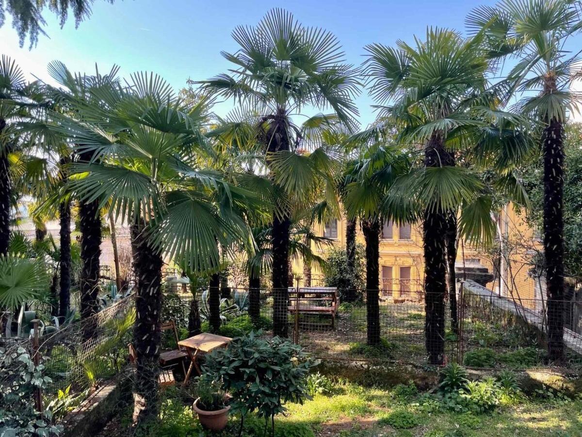 Naval Studio With Garden Rijeka Dış mekan fotoğraf